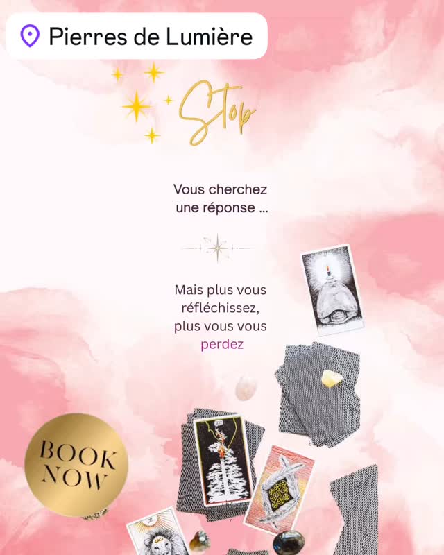#cartomancie #stremydeprovence #tarot quelques places disponibles vendredi 12 pour une guidance afin de clarifier une situation 🌺