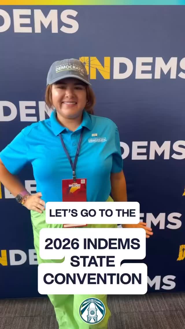 Feeling left out bc you weren’t at the IN Dems State Convention? We’ve got you covered with a quick rundown of what happened! 🙌🥳