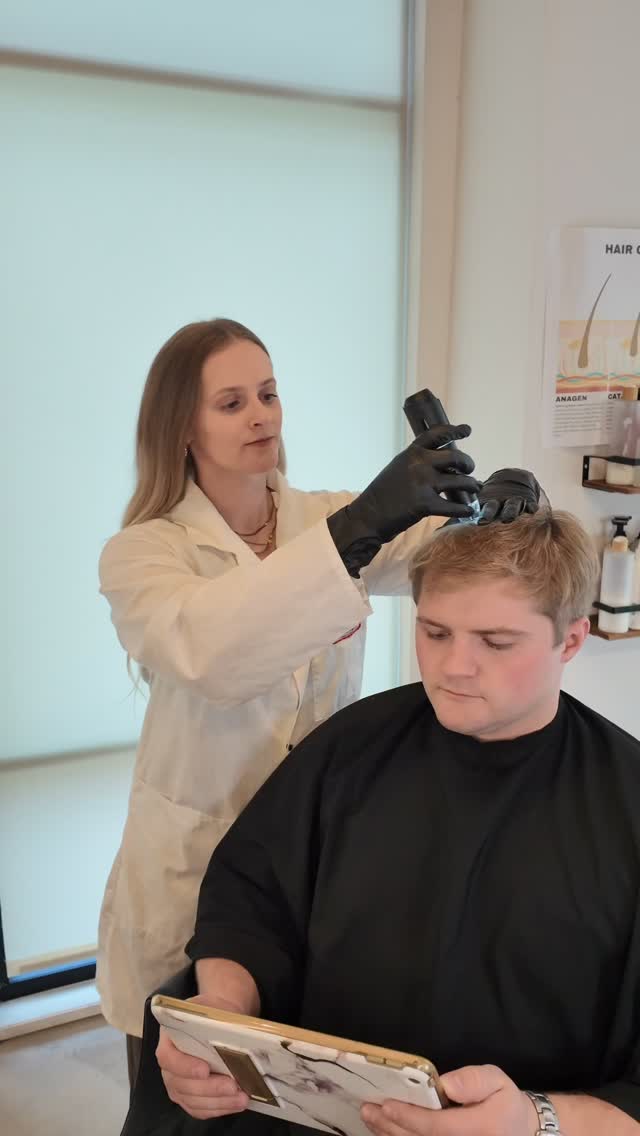 My job sounds quite concerning when you put it this way 🤪
#trichologist #hairgrowth #virtualtrichology