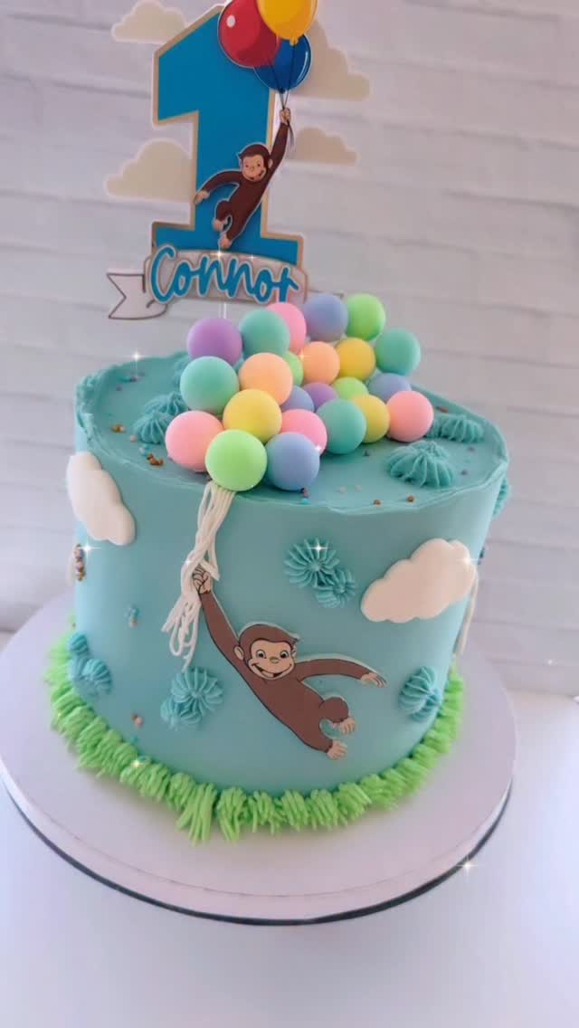 Connor is ONE for the books ππ
.
.
.
Topper - @vs_craftycorner
#njbakery #customorders #orderonline #customcakes #curiousgeorgecakes