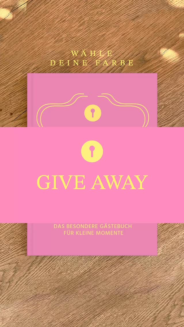 G I V E A W A Y
Gewinne ein persönliches Gästebuch in deiner Wunschfarbe – für dein Zuhause oder als besonderes Geschenk für einen lieben Menschen. 💛
So machst du mit:
💛 Markiere einen Freund oder eine Freundin in den Kommentaren.
💛 Verrate uns deine Lieblingsfarbe und schreibe sie in die Kommentare.
✨ Für jede verfügbare Gästebuch-Farbe wird eine Gewinnerin oder ein Gewinner ausgelost.
✨ Pro Person wird eine Teilnahme berücksichtigt.
Das Gewinnspiel endet zu Midsummer am 20. Juni. Die Gewinnerinnen und Gewinner werden anschließend bekannt gegeben.
Viel Glück! 🍀
#giveaway #gewinnspiel gästebuch geschenk interiorliebe