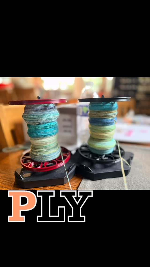 A little plying while dying… keeping a wheel at the table for dye days has been working out pretty good as long as it’s not a fast turnaround job that has to be done… too many interruptions for that. 🤣🥰
#yarn #knitting #handspun #handspunyarn #handspinner