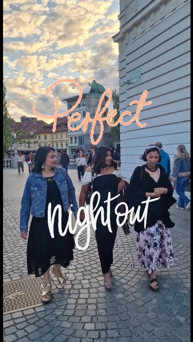 A girls' trip isn't complete without at least one designated glam night... not that we ever need an excuse to get dressed up and slay.
Tonight's backdrop? Alfresco dining along the riverbanks of Ljubljana, with twinkling lights reflecting on the water, delicious food, flowing conversation, and a city that somehow becomes even more magical after dark.
We lingered a little longer, laughed a little louder, and soaked up every moment of this beautiful evening.
Because sometimes the best memories are made around a dinner table with your favourite people.
#GirlsTrip #Ljubljana #DinnerWithAView #AlfrescoDining #TravelInStyle GirlsWhoTravel EuropeanEscape StyleWithTia