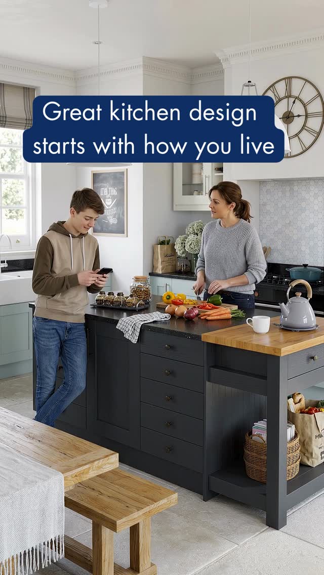 A great kitchen is about more than size; it's about how it works for you 🏠️
A well-designed kitchen creates a natural flow between cooking, preparing, entertaining, and everyday living. When every element is carefully positioned, the result is a kitchen that feels effortless to use and a pleasure to spend time in.
Find a Crown specialist who starts with how you live:
www.crown-imperial.co.uk/specialists
#Crown80 #CrownImperial #KitchenDesign #KitchenPlanning #FamilyKitchen 