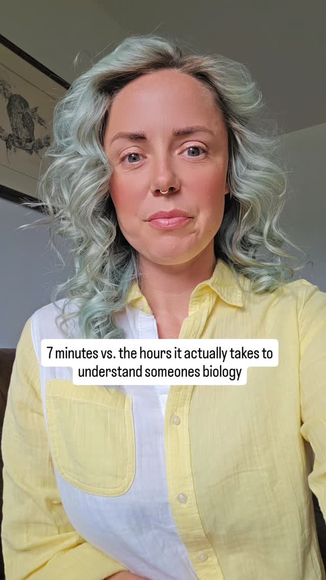 7 minutes vs. the hours it takes to actually understand someone's biology.
This is why you leave appointments with answers that don't fit. The system isn't built for the kind of individualized work that would actually help you.
That's not an excuse. It's a gap. And it's exactly why functional epigenetic work exists.
Do you agree? Or do you think individual doctors share more responsibility? Tell me — I genuinely want to know where you land on this.
#conventionalmedicine #functionalmedicine #epigenetics #womenshealth #healthadvocate