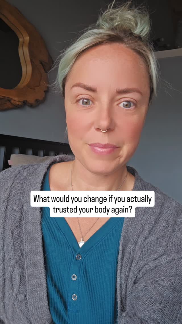 What would change if you actually trusted your body again? ✨
Picture it: you wake up knowing why you feel the way you feel. You know what your body needs and you give it to it — no second-guessing, no spiraling, no Googling symptoms at midnight.
The afternoon crash is gone. The brain fog has lifted. That low-grade "something's off" hum you've lived with for years has finally quieted. Not from a magic supplement or a 30-day cleanse — but because you finally understand your own design and built your foundations around it.
This is what root-cause, personalized health actually delivers: not just fewer symptoms, but trust in your own body again.
What would you do with that kind of energy? Tell me below. 👇