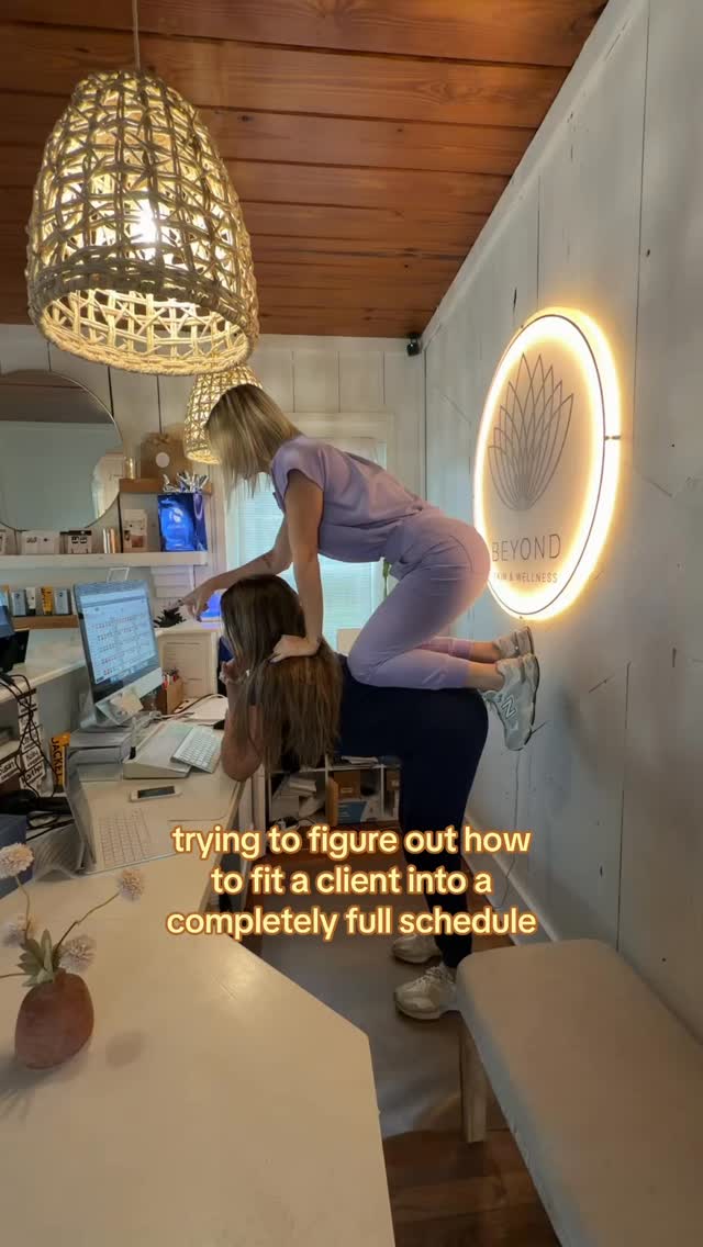 Not us playing Tetris with our schedules. 😂
If you’ve been meaning to book, this is your sign! Appointments are filling up fast, and pre-booking is the best way to make sure you get the spot you want. ✨
#beyondskinandwellness #ocalamedspa #ocalafacials #ocalamicroneedling