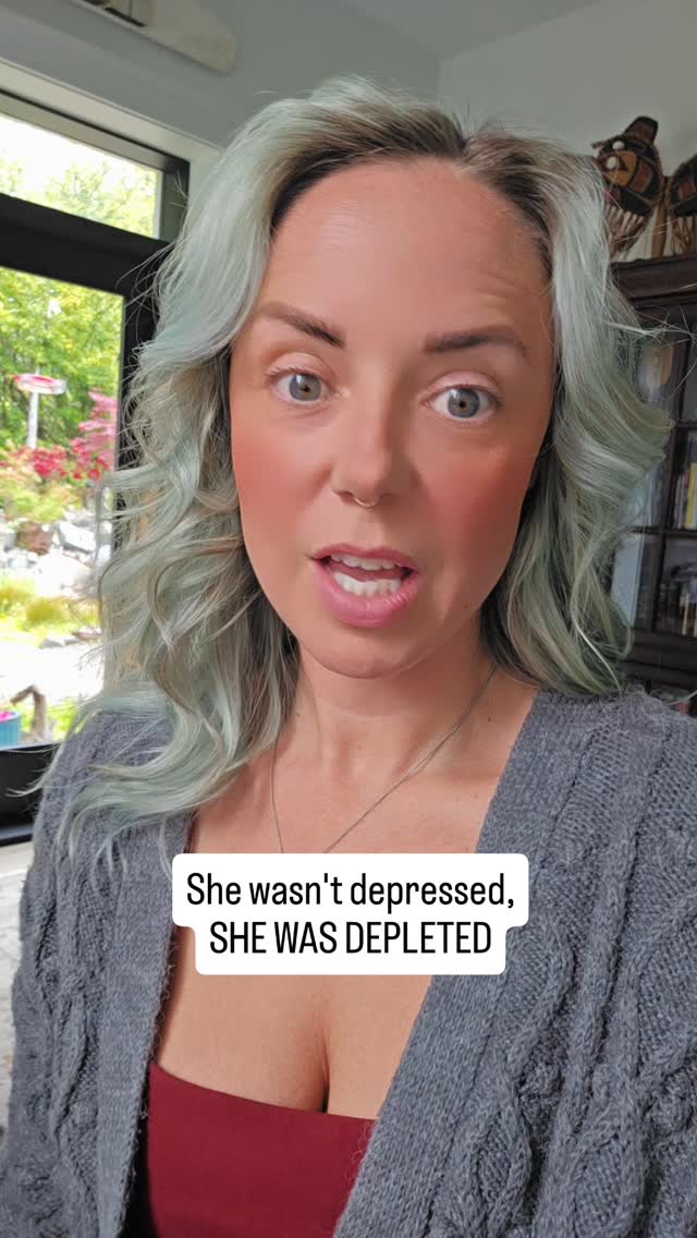 Depression and depletion produce some of the same symptoms. One gets a prescription. One gets a map.
If you've been handed a diagnosis that never quite fit — your instinct might be right.
Tell me in the comments: has a diagnosis ever felt like it didn't fully explain what was happening for you? Or DM me "map" if you're ready to understand what your biology is actually telling you.
#medicalgazlighting #womenshealth #epigenetics #antidepressants #hormoneimbalance