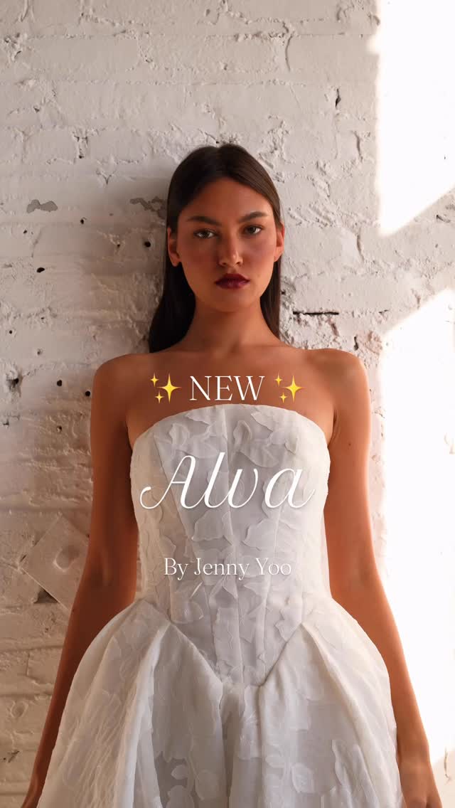 Just arrived! Alva from the Florise collection by Jenny Yoo. ONLY available at Unbridaled in Scotland! Book online to see if Alva is the one for you!