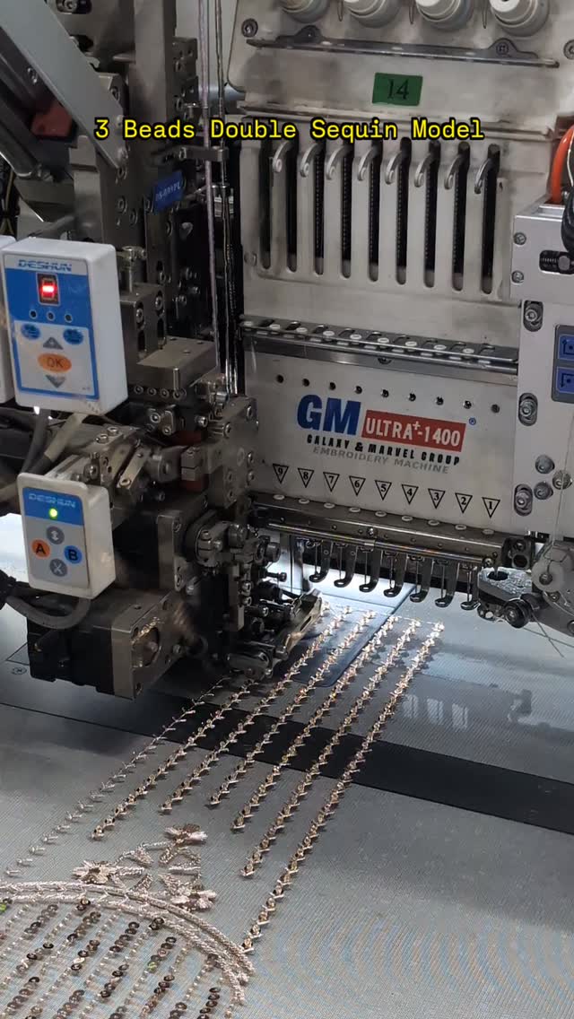 4 Beads Double Sequin Embroidery Machines
Trending Beads machine only available with best price in Surat
#embroiderymachine #beadsmachine #embroidery #machine #surat
