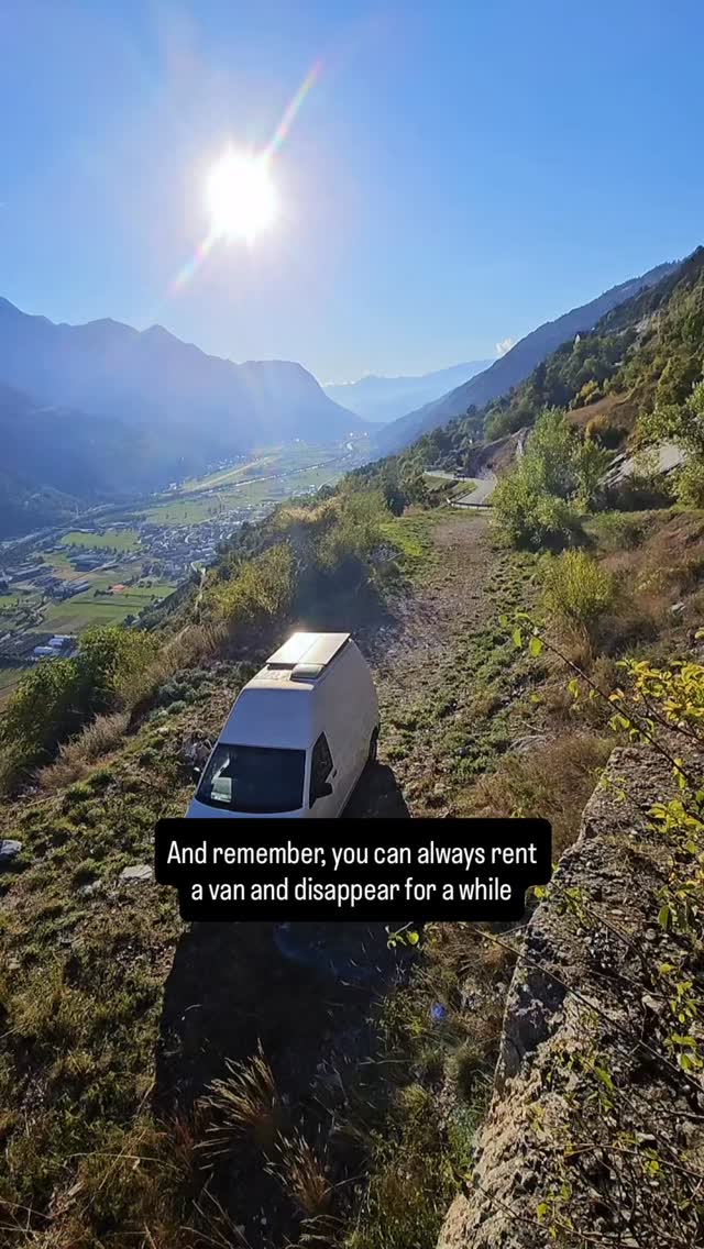 Nothing like Swiss vanlife