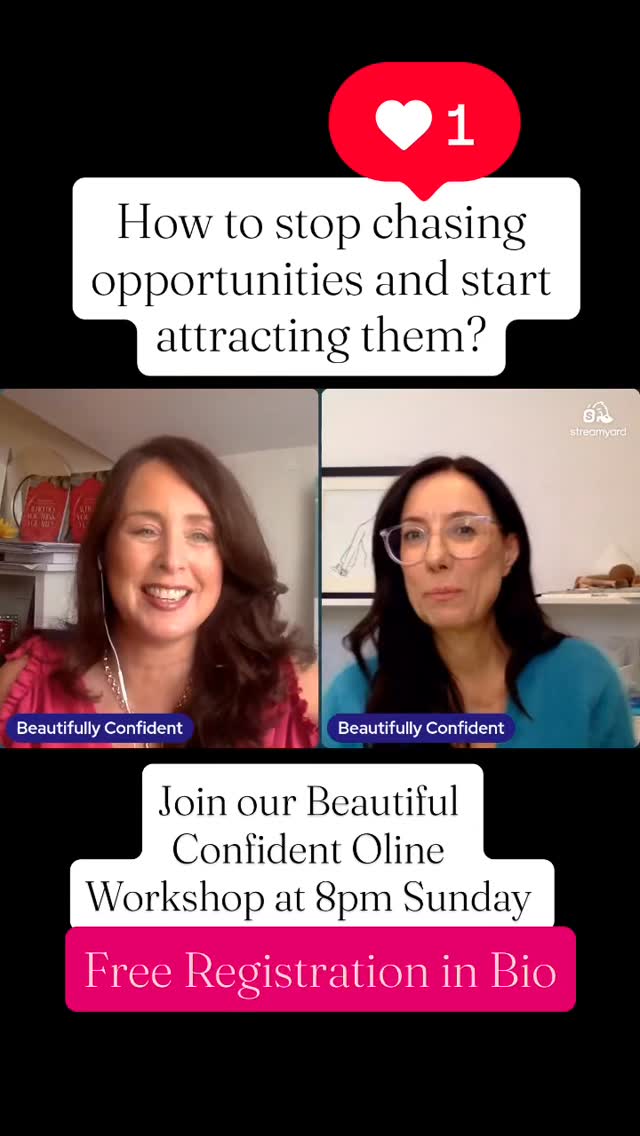 How to Stop Chasing Opportunities and Start Attracting Them...
Join our Beautifully Confident Workshop and discover how to build the confidence, clarity, and mindset that naturally attract opportunities into your life.
Register for FREE: https://www.flourishbydesign.co/event-details/beautifully-confident
Spaces are limited, so reserve your place today!
✨ Stop chasing.
✨ Start attracting.
✨ Let’s create magic!
Caroline and Caterina 🌹
Personal Branding and Image Consulting