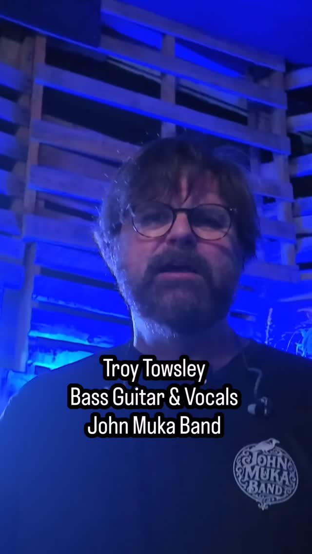 Meet Troy Towsley - Bassist and Backing Vocals with John Muka Band #johnmukaband #band #story #indierock