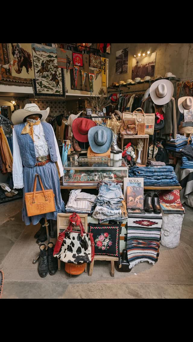 we're cruisin' through june with all the best finds from us and all our friends up in our loft ✨✨✨.
we asked and you let us know to put all the finds out as soon as they come in and we've been bringing all of our favorite pieces the past couple of weeks 💛.
so many beautiful restocks from @simplygathered_, @volonevintage, @wildwaysvintage, @flopsy.life, and @rodeosweetheart.yyc and we can't wait to keep bringing in amazing finds for y'all all summer long ✨✨✨.
can't wait to see everyone the next few months and spend the warm weather y'all!
.
..
.
.
.
.
.
.
.
.
.
.
.
.
.
#vintagehunting, #vintageroadtrip, #albertavintage, #rodeoseason , #yycvintage