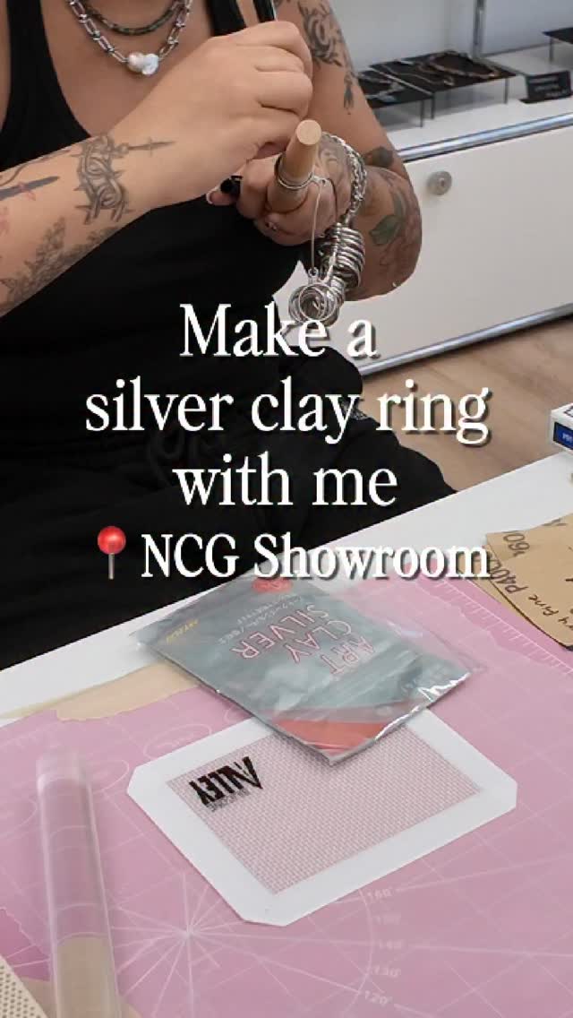 Make a silver clay ring with me✨ Can’t wait to offer this workshop this summer!
No prior jewelry experience is required and all materials will be provided during these small group classes at our Ktown, NYC showroom ✨
Official post with details on registration dates and pricing is coming out soon! Keep your eyes peeled next week! 🤩
——————————-
Silver Clay Workshop NYC, handmade silver jewelry, silver clay ring class