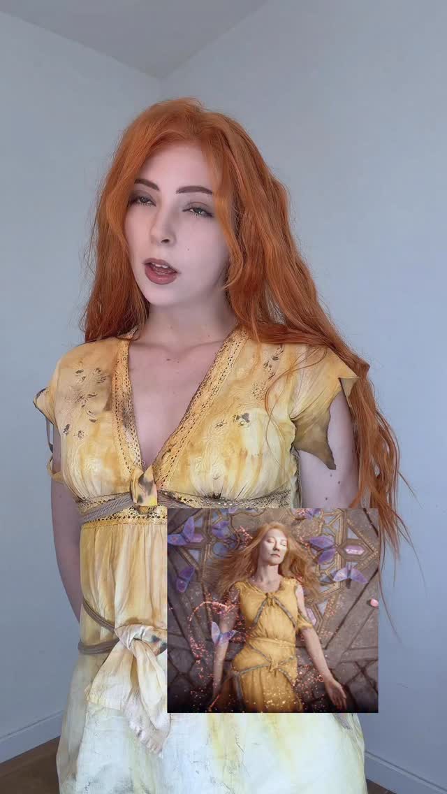 genuinely what I’ll be listening to while playing the game #godofwarlaufey #cosplay #laufey #faye #godofwar