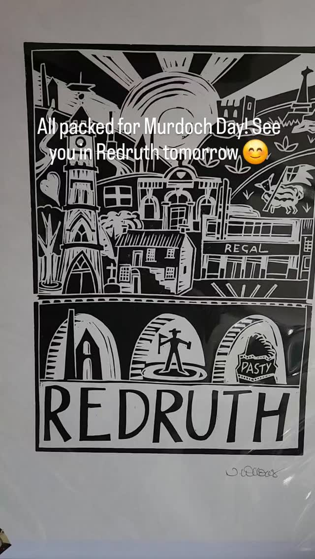 Tomorrow in Redruth!
@discoverredruth
#redruth
#originallinocuts