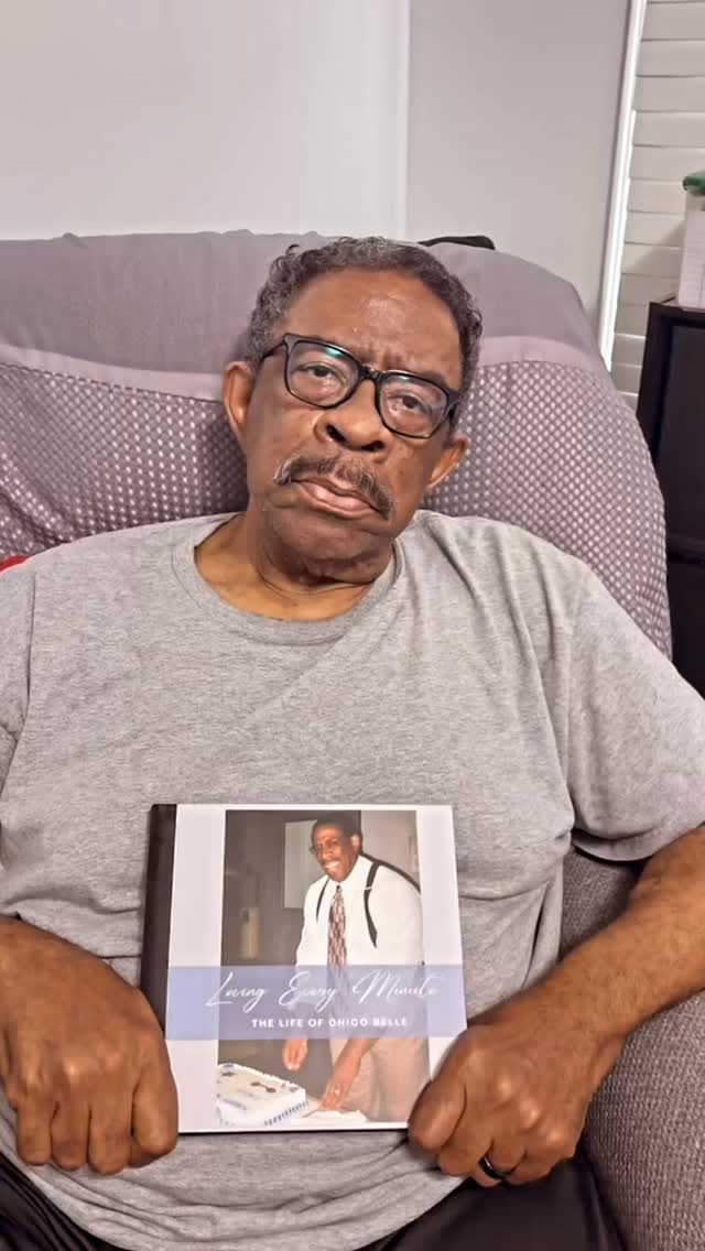 Chico’s daughter, Raychel, put this video together and sent it to me to get “a few good clips,” about her dad’s experience putting his life story together, but I thought the whole video was just too great not share in its entirety. 💙
There is really nothing better than when the person gets their completed book. Even though they have seen the digital form of their draft, it’s a completely different experience seeing your life unfold on the pages of a physical book. 📖
It is also nice to hear that the experience was easier than they thought it would be. I think it is human nature to build it up in your mind as this big unobtainable thing. But like anything else, when you break down life storytelling into steps- all of a sudden you have done it (with some gentle nudges from me along the way).
Thank you to Raychel for sharing this and encouraging others to tell their story!
#lifestorytelling