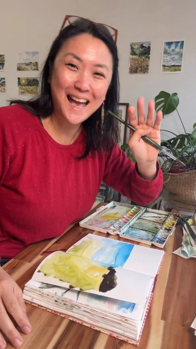 What will you get inside Where Water Meets Land? 🌿✨
Here’s a little promo reel that gives you a peek at everything that’s included in the course—from the foundational skills and warm-ups to the fully guided landscape projects and all the lessons in between.
And a little reminder… there are only a couple of days left to join the waitlist and secure the early bird discount when doors open! 💛
If you’ve been thinking about it, now’s the time. Link in bio!