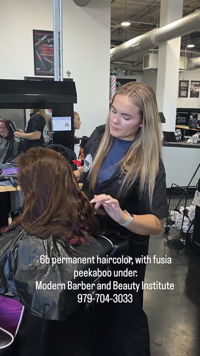 Enroll @ modernbbi.com
979-704-3033
#cosmetology #school #color #hairtransformation #hairideas