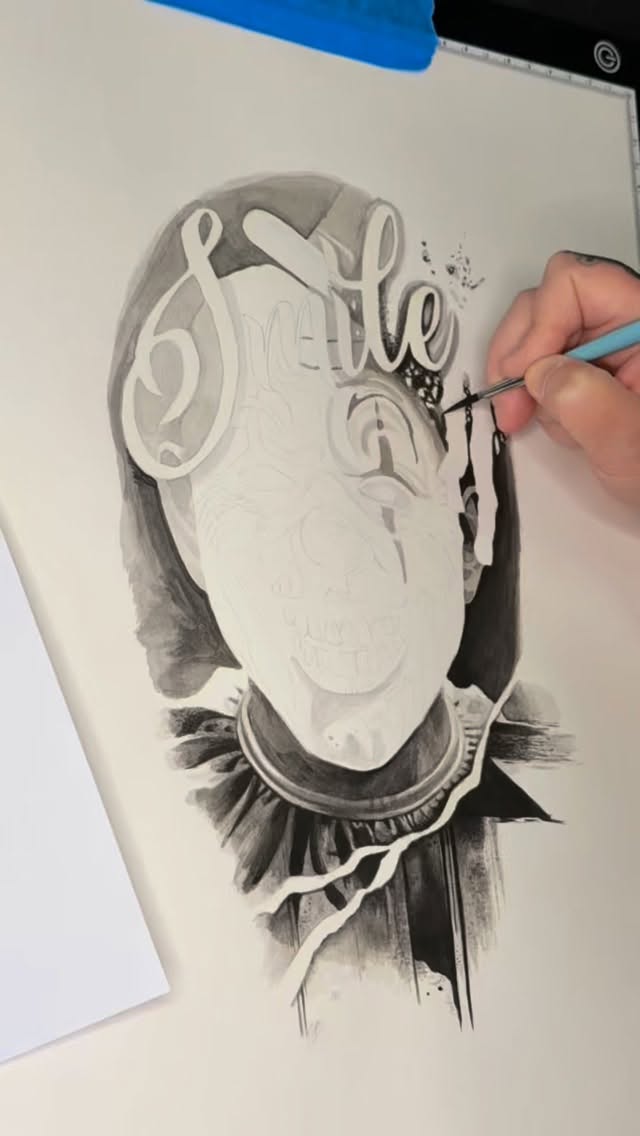 S M I L E
Black & grey isn’t just about darkness.
It’s about controlled contrast.
Every layer is placed with intention.
#albury #blackworktattoo #blackandgreytattoo #tattooidea #blackwork
@eternalsanctumtattoo