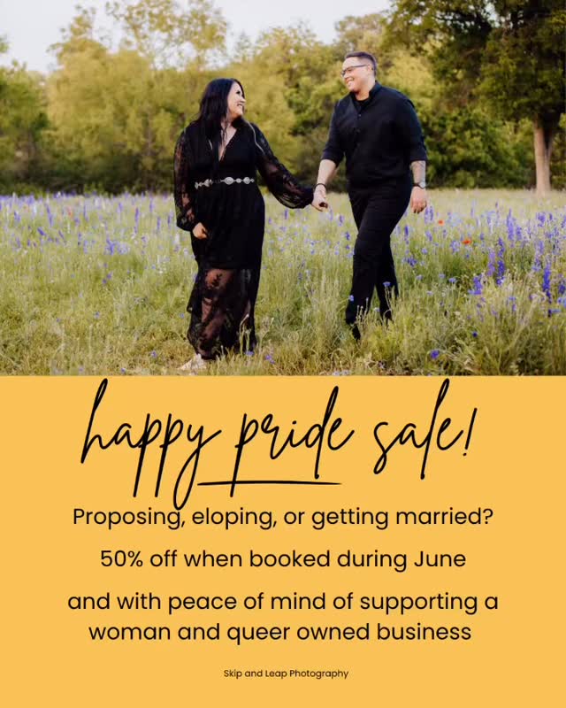 Love is love and pride is more than just a month out of the year. So glad you have found your person!
PS - need help planning the surprise proposal or elopement details? I’m happy to help you out!
#dallaspride #dallasphotographer #richardsonphotographer #garlandphotographer #planophotographer