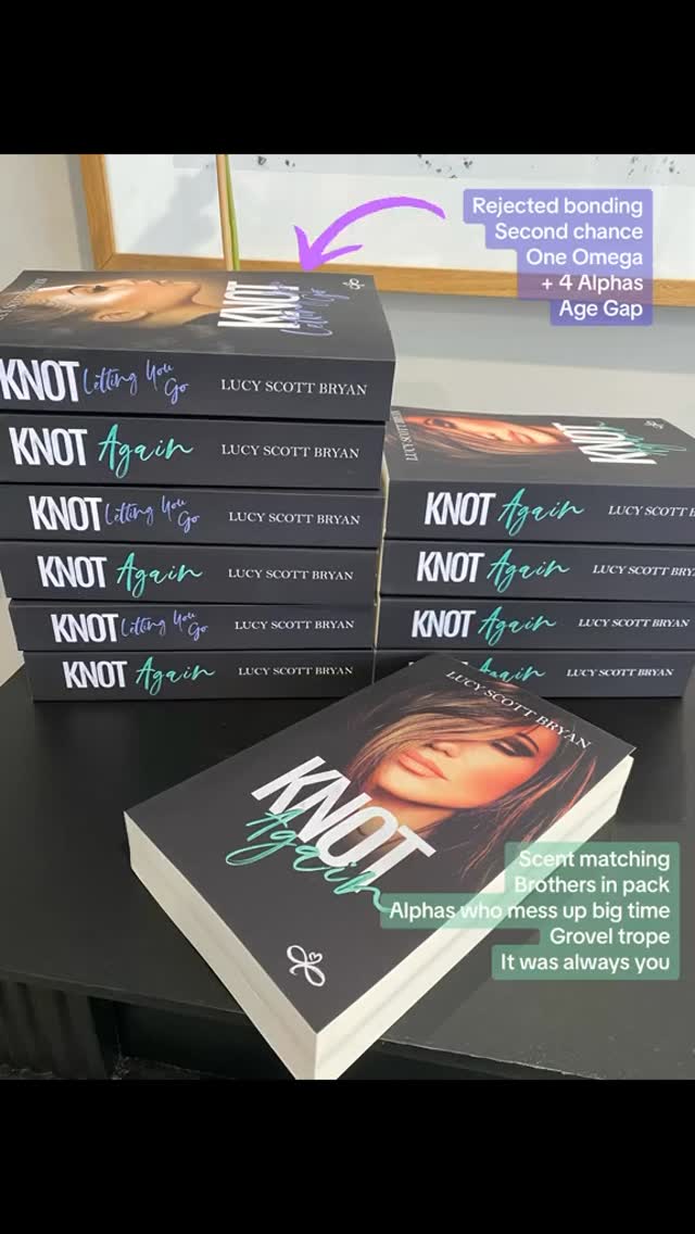 ๐ค๐ชป have you started my Scorned Girls series? All the books are out now, available in Kindle Unlimited and on Audio!
Start withโฆ
๐ชปKnot Letting You Go https://books2read.com/Knotlettingyougo
๐งKnot Letting You Go on audio https://www.audible.com/pd/B0CXTV7Q3K
๐คKnot Again - https://books2read.com/Knotagain
๐งKnot Again on Audio - https://www.amazon.com/dp/B0D4SD8WLS
#omegaverse #whychoose #whychooseromance #omegaversebooks #omegaverseromance