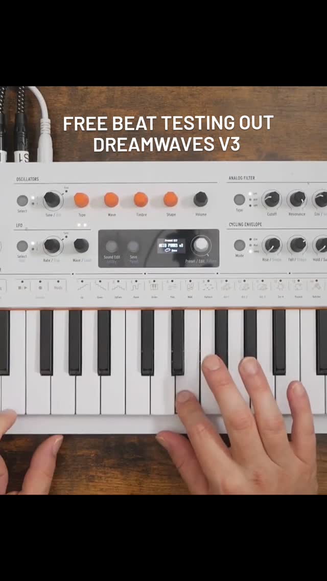 Video: https://youtu.be/GF9dnbaj3xQ?is=U3xAu46KunyvjGKY
Check out the amazing demo and review of Dreamwaves V3 for the Arturia MiniFreak by @freethebeatwithin
Out now: https://www.vintagesoundset.com/product-page/dreamwaves-v3-arturia-minifreak