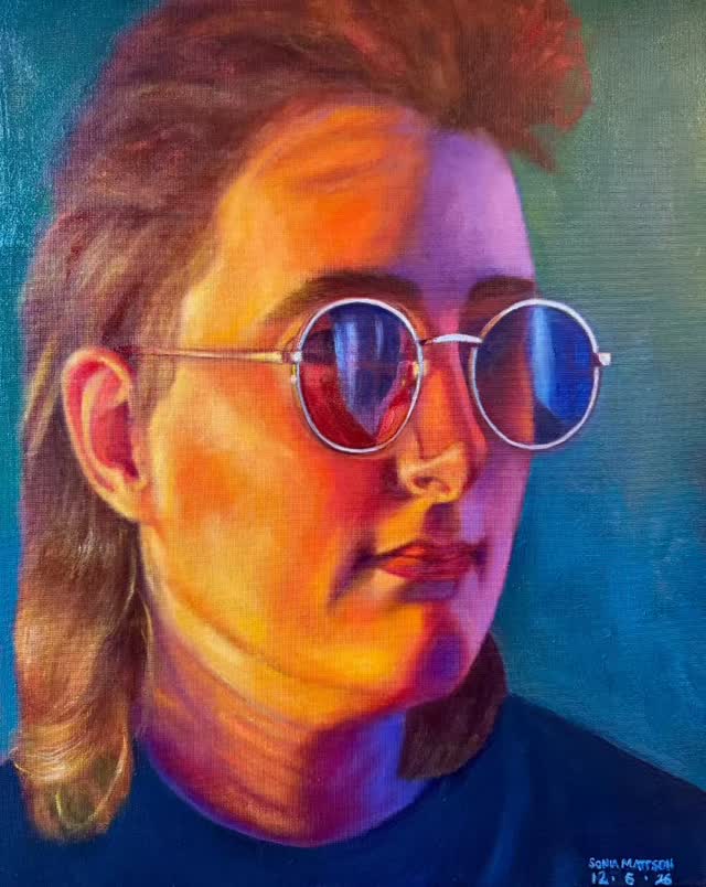 ‘Freya’ #urban #portraits #oiloncanvas
