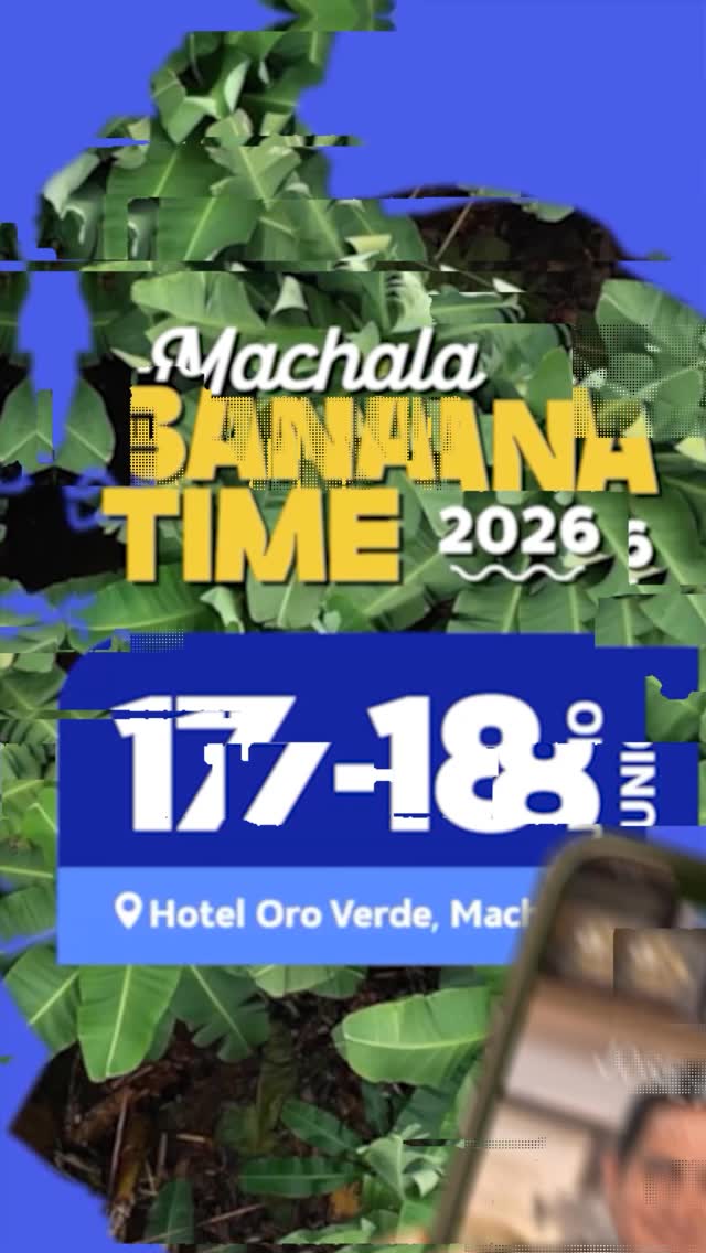 Por 5to año consecutivo, Banana Time Machala reúne a toda la cadena de valor bananera. Este año nos unimos con el propósito de enfrentar el desafío del Fusarium Raza 4 🤝.
🗓️ 17 y 18 de junio
📍 Hotel Oro Verde, Machala
¡Tu presencia es clave para resistir, innovar y evolucionar como sector! 🍌📈💪🏼
#BTM2026