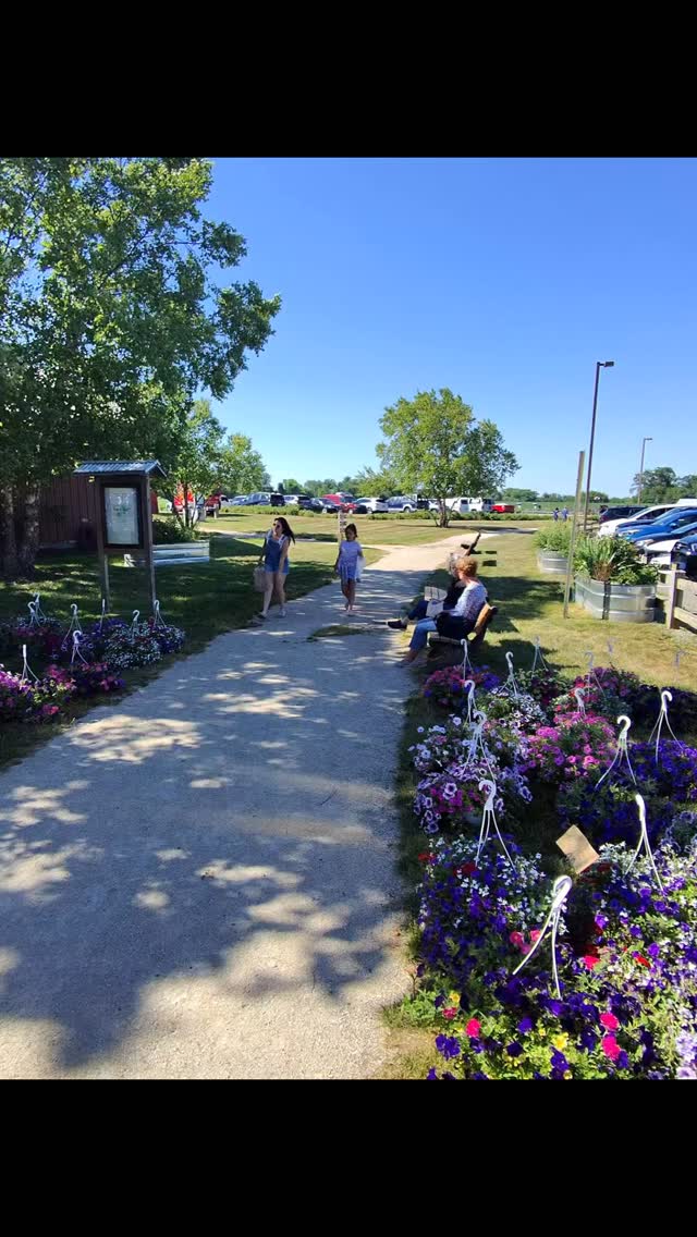 A perfect day to visit @burlcofarmersmarket located at the Burlington Agricultural Center. #smallbusinessnj #farmersmarkets #sharpening #shoplocal