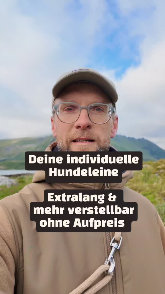Für jede Hundeleine in meinem Onlineshop gibt es die Option eine individuelle Länge zu bestellen — bis zu 1,5 m über der Standardlänge. Auf Wunsch kann ich z.B. auch einen zusätzlichen Ring zum verstellen einarbeiten. Alles ohne Aufpreis.
Schaut mal rein! 👉🏻 www.AllesAusTau.de
#hundeleine #tauleine #tauleinenmanufaktur #tauleinedesign #allesaustau