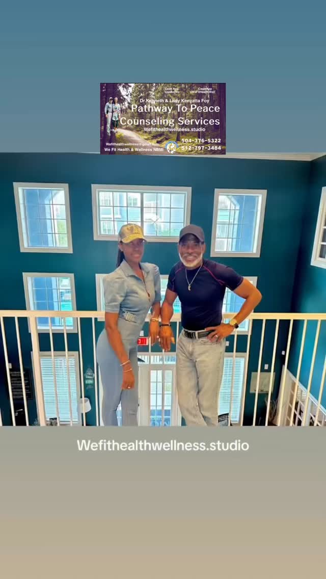 Bookings Are Available Now
Healthcare Providers Focused On Self Care
NBMI
https://www.wefithealthwellness.studio/
We Fit Health & Wellness/Pathway To Peace Counseling & Training’s NBMI
Our primary goal is to facilitate insight for individuals struggling with various life issues. We have constructed a Selfcare program called “We Fit Health & Wellness”.
We’re committed to using a collaborative approach in treatment planning. Clients are encouraged to assist in the development of desired outcomes and goals. You can now schedule your sessions or Book “Dr. Kenneth Foy Sr. & Lady Kenyatta Foy “ for Speaking, Teaching, Preaching, Healthcare & Self Care Services, Training’s or Engagement’s at
https://www.wefithealthwellness.studio/book-online
Or 512-797-3484
Aside from being a Pastor, Dr. Kenneth Foy Sr. persisted also as a Licensed Marriage & Family Therapist, and Addiction Counselor for 25+ years, A Passionate and Compassionate Entrepreneur, Professor of Psychology (SUNO), Counselor, Trainer, Lecturer, Fitness Instructor, Public Speaker, Life Coach, Husband, loving Father and Grandfather. Pathway To Peace/We Fit Health & Wellness NBMI (Healthcare) For Bookings ⬇️
Lady Kenyatta Foy is certified and equipped for all your wellness needs. She’s A Retired Cosmetologist and Fashion Expert. She’s Currently A Visionary, Creative Consultant, Wife, Mother, Grandmother, Mentor, Life Coach, Business & Personal & Spiritual & Developmental Consultant, A Health & Wellness Facilitator, Fitness Consultant & Coordinator, Meditation Guru, An Entrepreneur and A Pastor/Minister of The Gospel. Pathway To Peace/We Fit Health & Wellness NBMI (Healthcare) For Bookings ⬇️
https://www.wefithealthwellness.studio/book-online
#counseling
#Fitness
#consulting
#healthandwellness
#selfcare