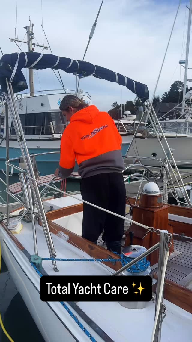 Having your vessel ready for the next adventure ✨ #bayofislandsnz #totalyachtcare #boatmaintenance #yachtlife #boatcare