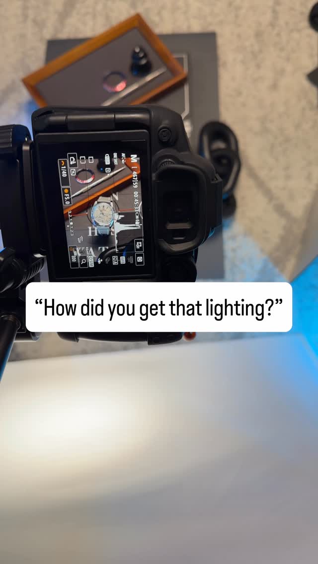 Behind The Scenes 🎥📸 The Grand Seiko Taisetsu with a custom leather strap really shines in the blue lighting 🔵
When I was in Japan, I knew I had to purchase a Grand Seiko. I originally thought I wanted the pink Shunbun, but something about the more muted tones of the Taisetsu and its blue seconds hand caught my attention, and never let go 🤷🏻♂️
⌚️: @grandseikoofficial Heritage Taisetsu (Winter) (SBGA415)
#grandseiko #seiko #watchfam #watchphotography #watchcollector