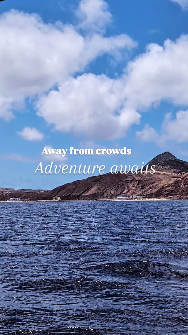 Away from crowds, mar dourado awaits!
@portosanto_underwaterparadise for amazing ocean adventure