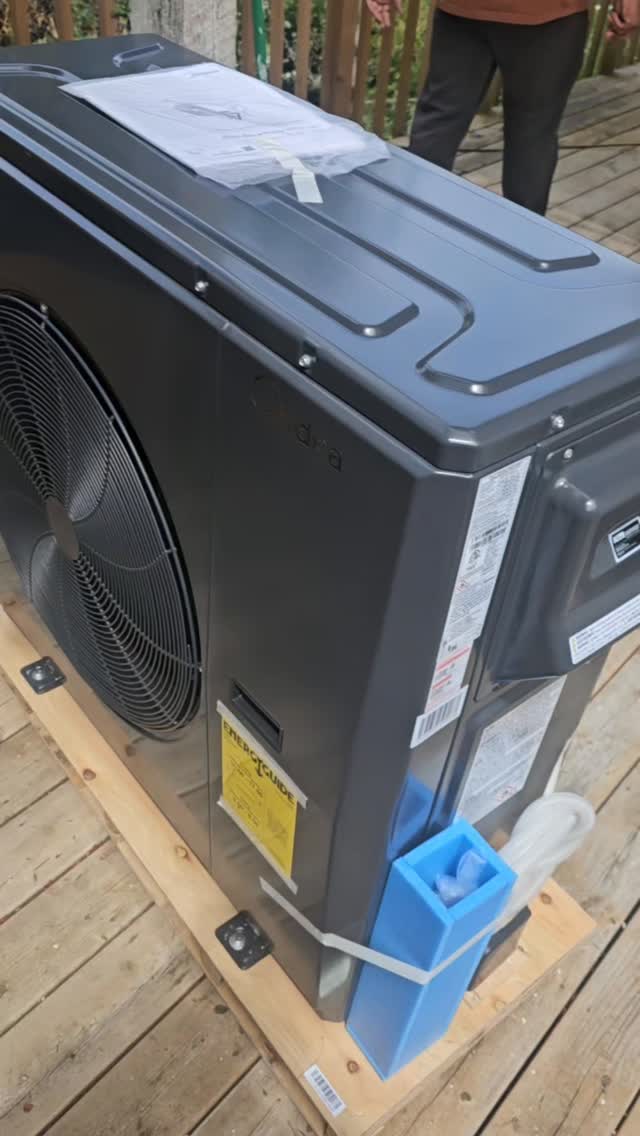 Midea EVOX G3 MO1ES-H48B-2A with MAUSE-H48B-2A Heat pump installation.
#MideaEVOX #heatpump #hvacinstall #hvaclife #midea