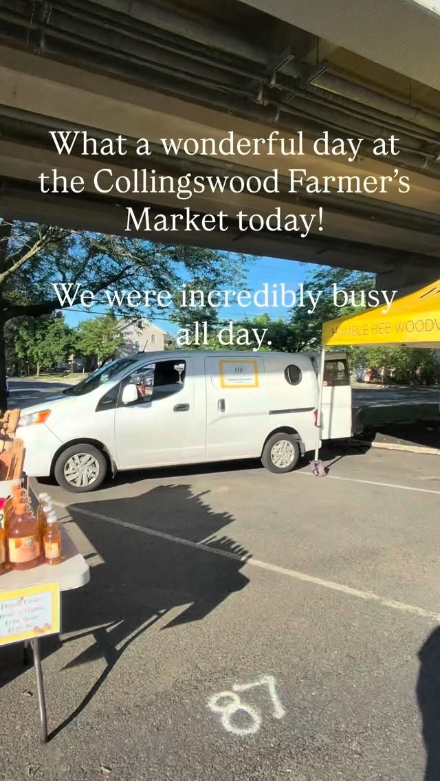 If you missed us today come catch us on Father’s Day at the Haddon Heights Farmer’s Market from 9:30-1 pm.