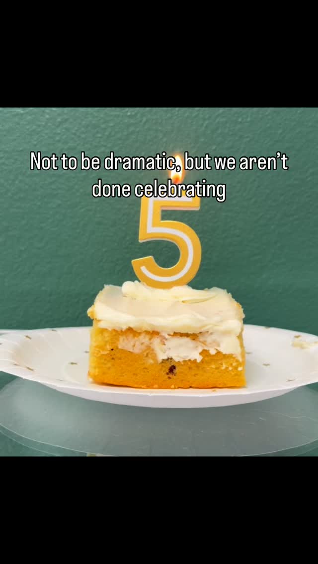 We’re officially 5 years old and it’s giving…absolute main character. 💅✨ To celebrate us hitting the big 0-5, we’re giving YOU the gifts. Take 15% off everything right now.
Use code TPFTURNS5 at checkout