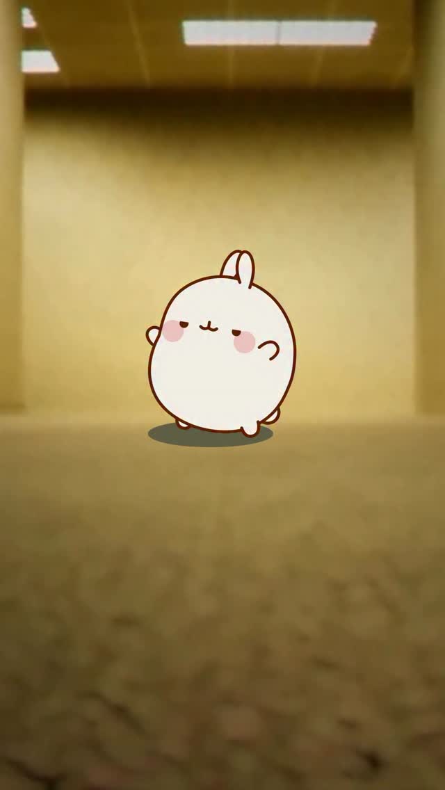 Molang on their way to watch Backrooms ππ₯ #movie #backrooms