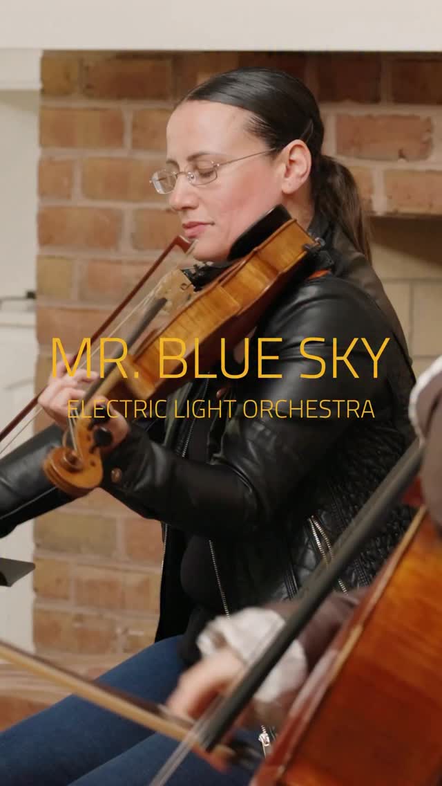 Thereâs nothing quite like âMr. Blue Skyâ by Electric Light Orchestra to brighten a feed. Fun fact: Jeff Lynne wrote it after spending days locked in a misty Swiss chalet, and when the fog finally broke into a blue sky, this musical burst of pure sunshine came pouring out and the rest is history!
Arranged by @alextedrow , our version features drum set, violin, viola, cello, keyboard, and vocals.
#ElectricLightOrchestra #MrBlueSky #strings