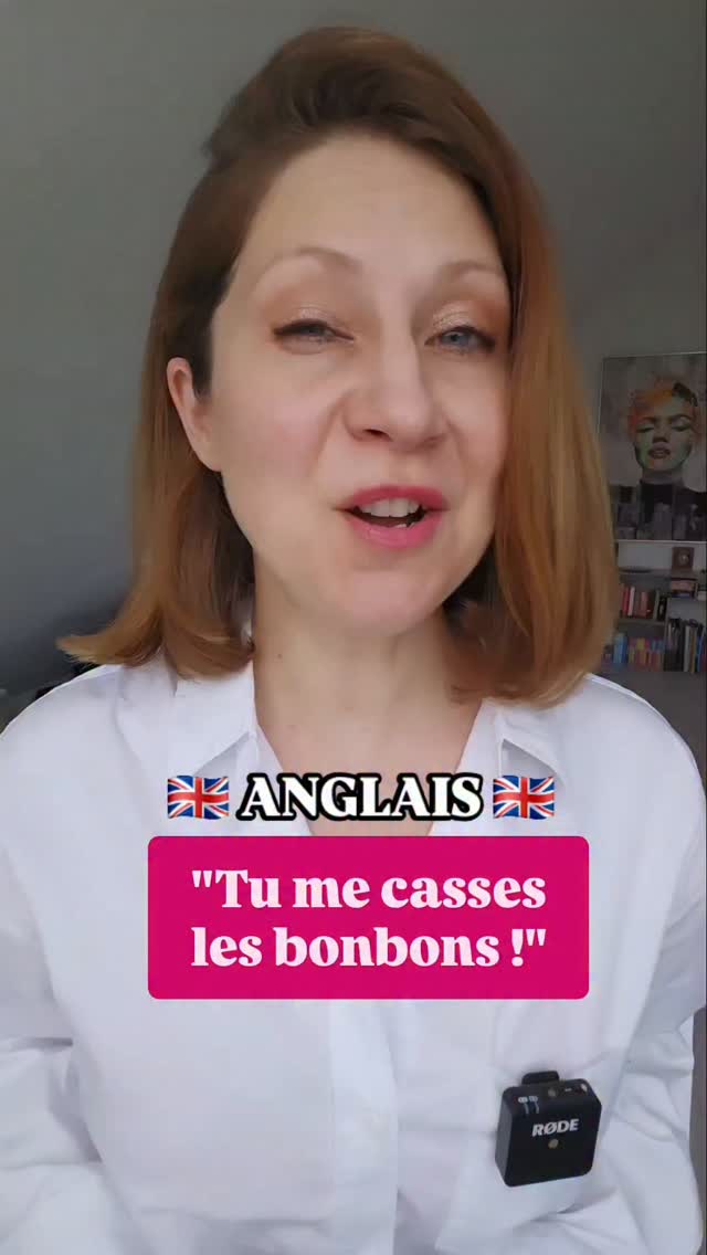 🤔😁❤️ ? 👉 Suivez-moi si vous aimez ma façon d'enseigner la grammaire anglaise. Dans ce Reel, nous avons vu comment traduire Tu me casses les pieds / les bonbons ! (type cordonnier ou confiseur à vous de voir 🤭) avec la tournure la plus courante (et pas vulgaire) You're getting on my nerves!
Bien sûr, il n'y a jamais qu'une seule façon de traduire ni d'exprimer une idée... Mais je n'aime pas être impolie 😁
👉 Aimez-vous ma façon d'enseigner ?
J'ai créé des programmes d'anglais pour vous permettre de prendre un nouveau départ, qu'importe votre âge, d'obtenir des résultats concrets rapidement et de prendre du plaisir en apprenant, car c'est bien ça la clé de la réussite 🤗❤️
Tout est sous ma bio Instagram @english.with.maud (il suffit de cliquer sur le 🔗)
Très belle semaine à vous ☺️
---
#anglais #coursdanglais #english #vocabulary #englishteacher