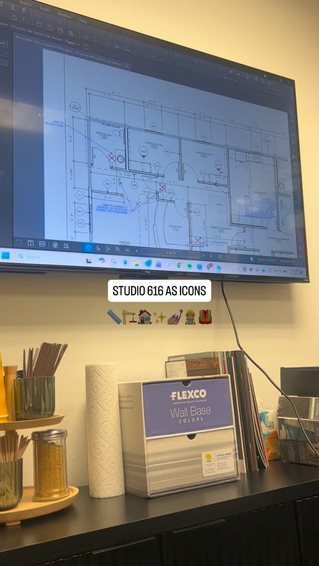 At Studio 616 we do it all! Small refreshes to new build construction - residential and commercial Architecture + Interior Design ✨🤩
#interiordesign #architecture #construction #designinspᴏ