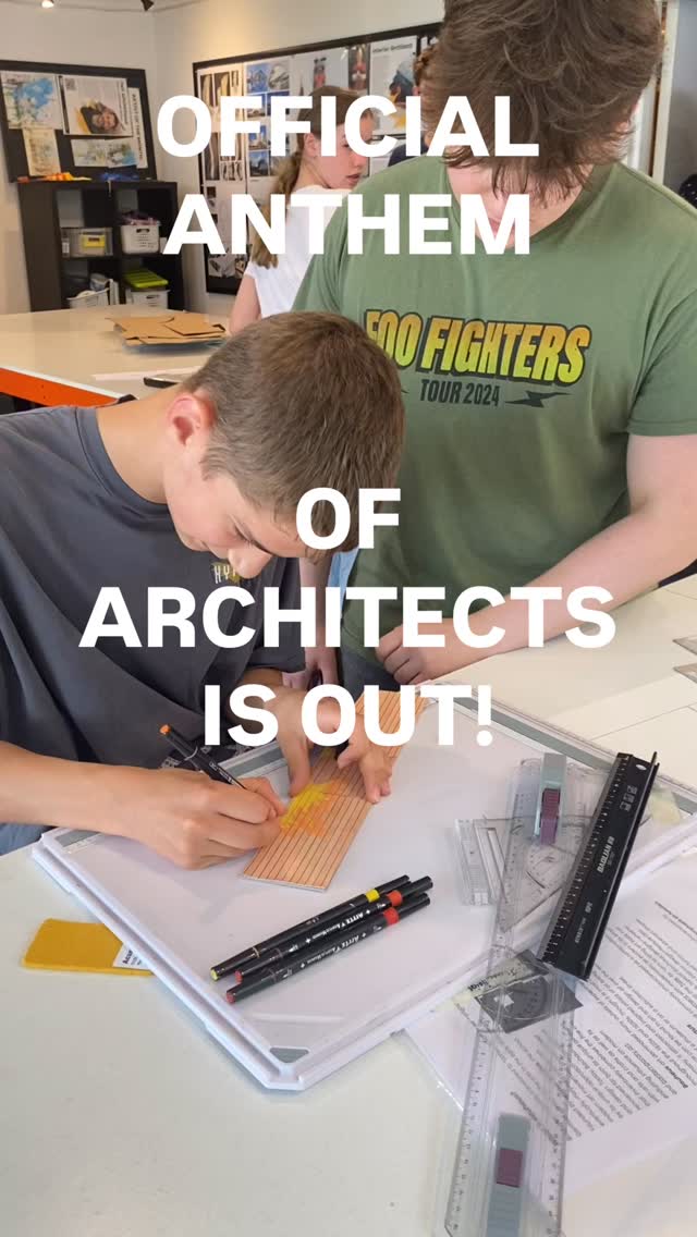 Just another day in the Archi studio….#youngdesignersacademy #godalming #milford #guildford #guildfordmums