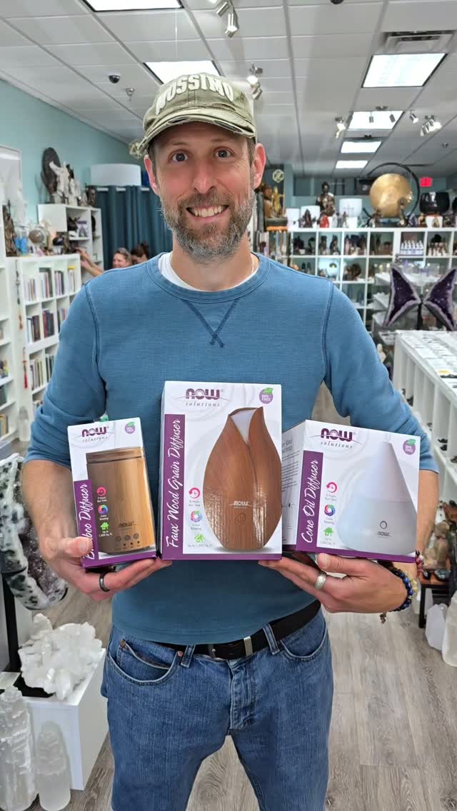 ✨ 50% off ultrasonic oil diffusers while supplies last ✨
🌿 Available now in-store
#RemnantsOfMagic #OilDiffuser #Aromatherapy #EssentialOils #CrystalShop
