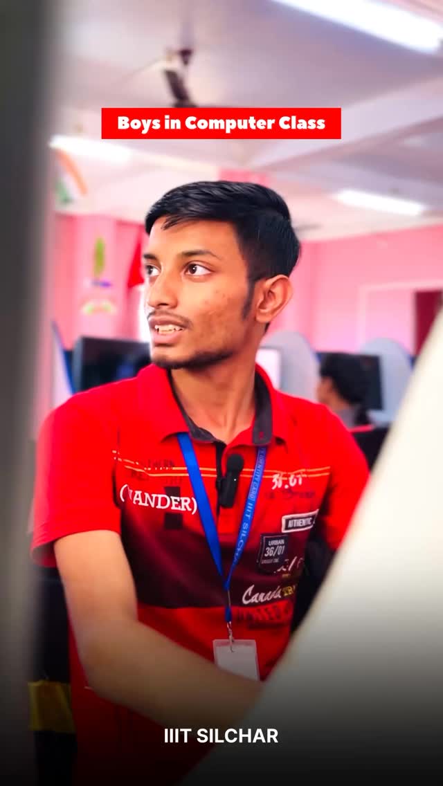 Tag that friend who acts exactly like this in every Computer Class! 😂💻
Every computer class has *that one student*—the overconfident expert, the last-minute coder, the keyboard warrior, the "Sir, it's working on my PC!" legend, and the one who somehow becomes everyone's technical support. 😄
At **IIIT Silchar**, learning is always accompanied by moments of fun, laughter, and unforgettable memories. Here's a light-hearted take on the personalities that make every computer class entertaining!
🎬 Which one are you? Don't forget to tag your friends! 😆
#IIITSilchar #CampusLife #ComputerClass #StudentLife #Silchar