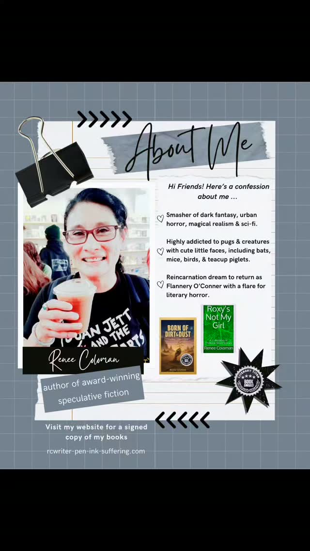 Maybe you shouldn't get to know me ...
Rcwriter-pen-ink-suffering.com
#authorconfession
#writerslife
#hauntingfiction
#booksthatbite
#favoriteauthors
