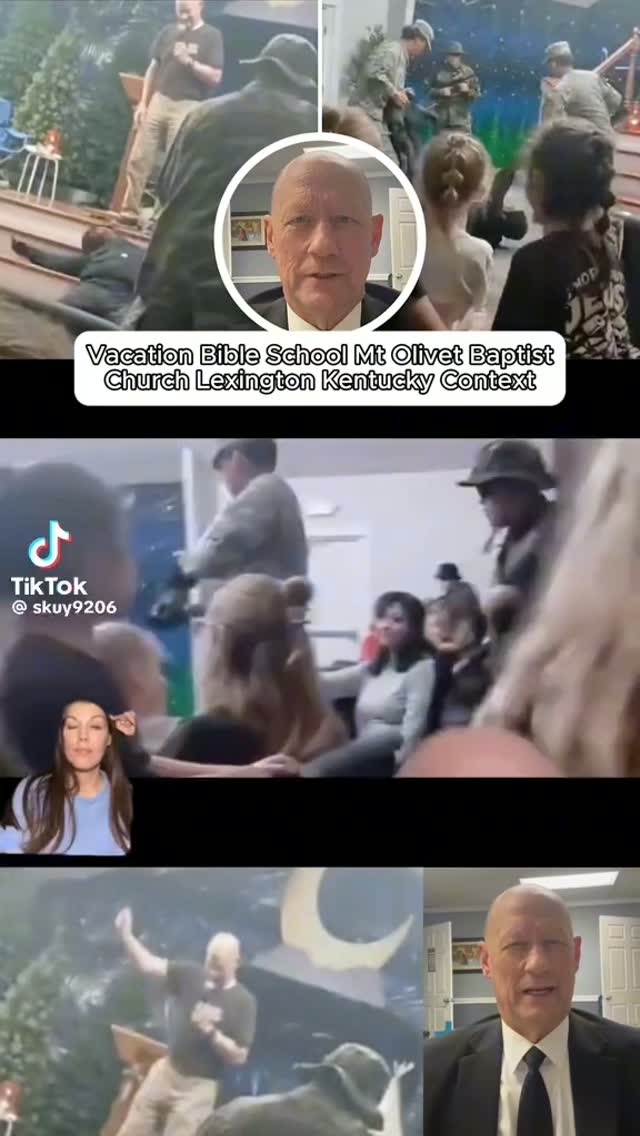 TikTok: skuy9206
VACATION BIBLE SCHOOL MT OLIVET
BAPTIST CHURCH #LEXINGTON
#KENTUCKY CONTEXT
#Baptist #America #Yikes