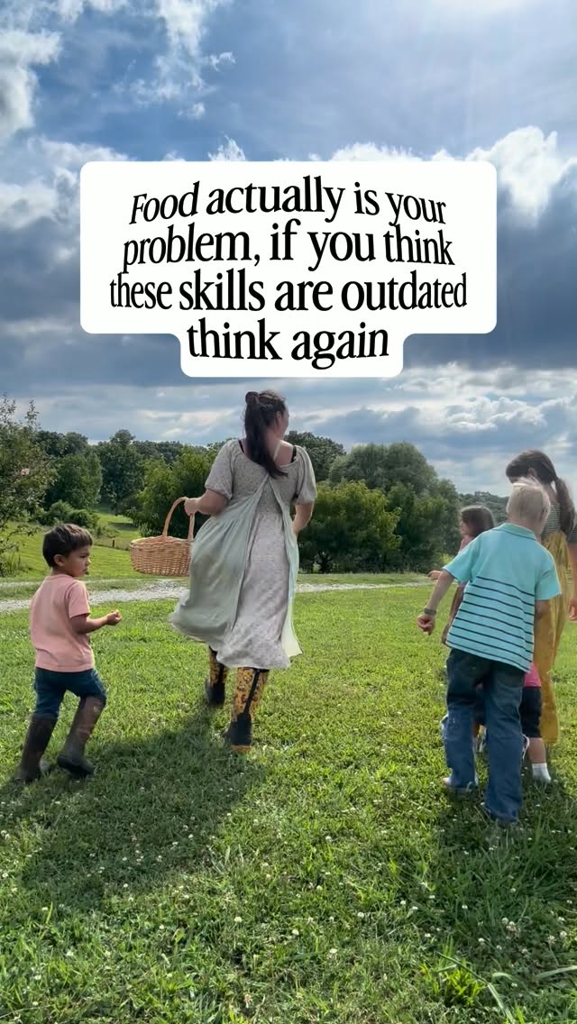 Food is your problem long before it reaches your plate, we need to remember that.
#homestead #farm #localfarmers #country #food