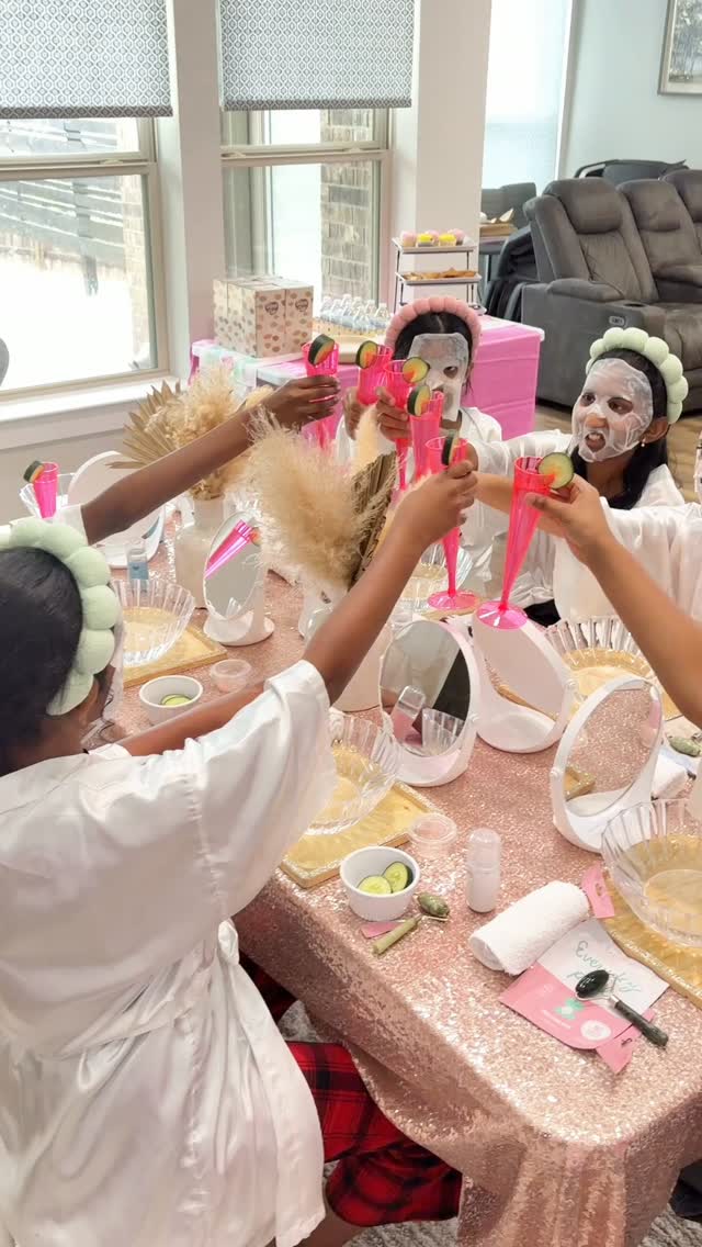 No kiddie party 💕 Just spa vibes for her big celebration 🧖♀️💅
#lakewaytx #drippingspringstx #leandertx #southaustin